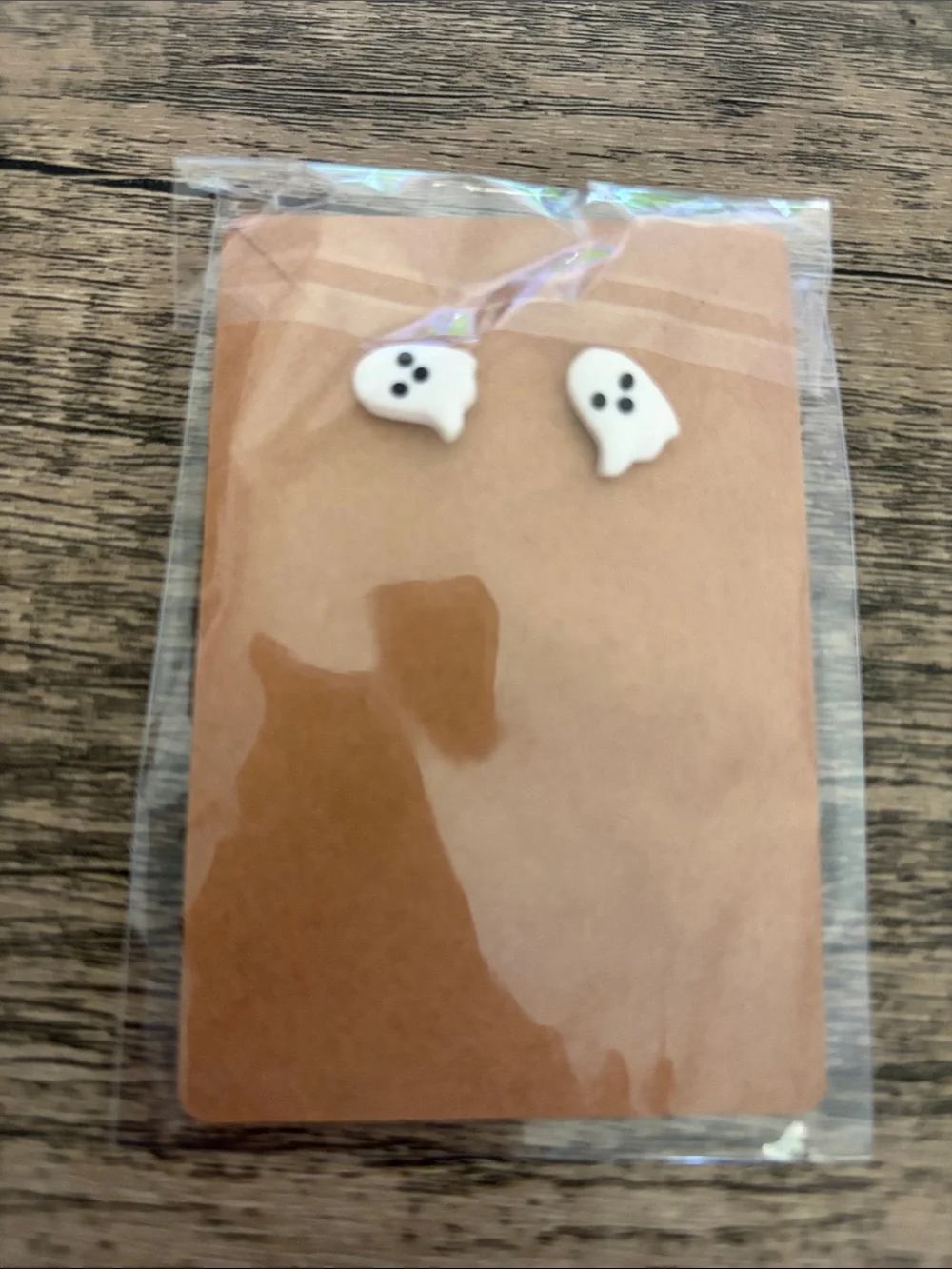 Cute White Ghost Earrings
